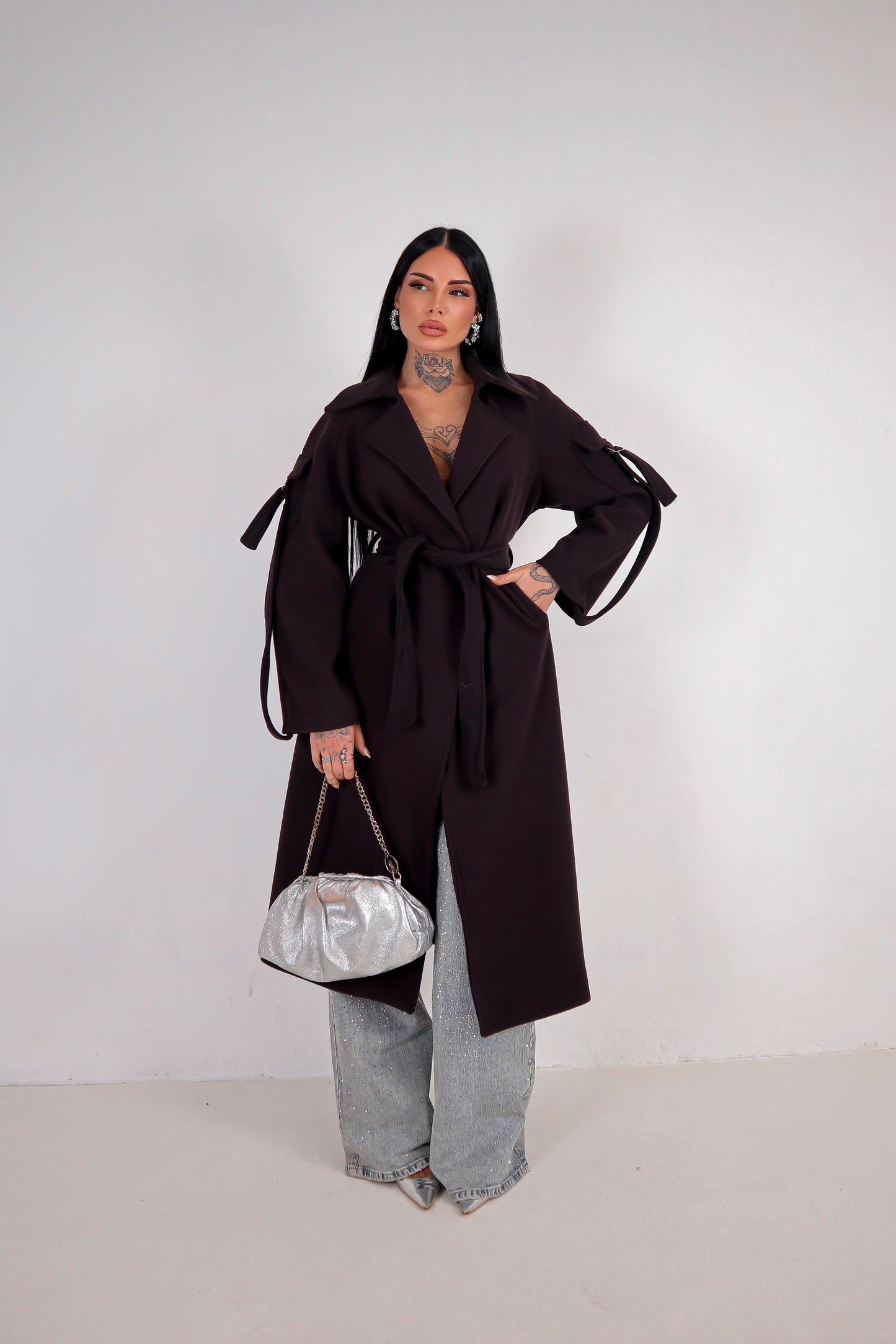 Cappotto Cargo - Marrone