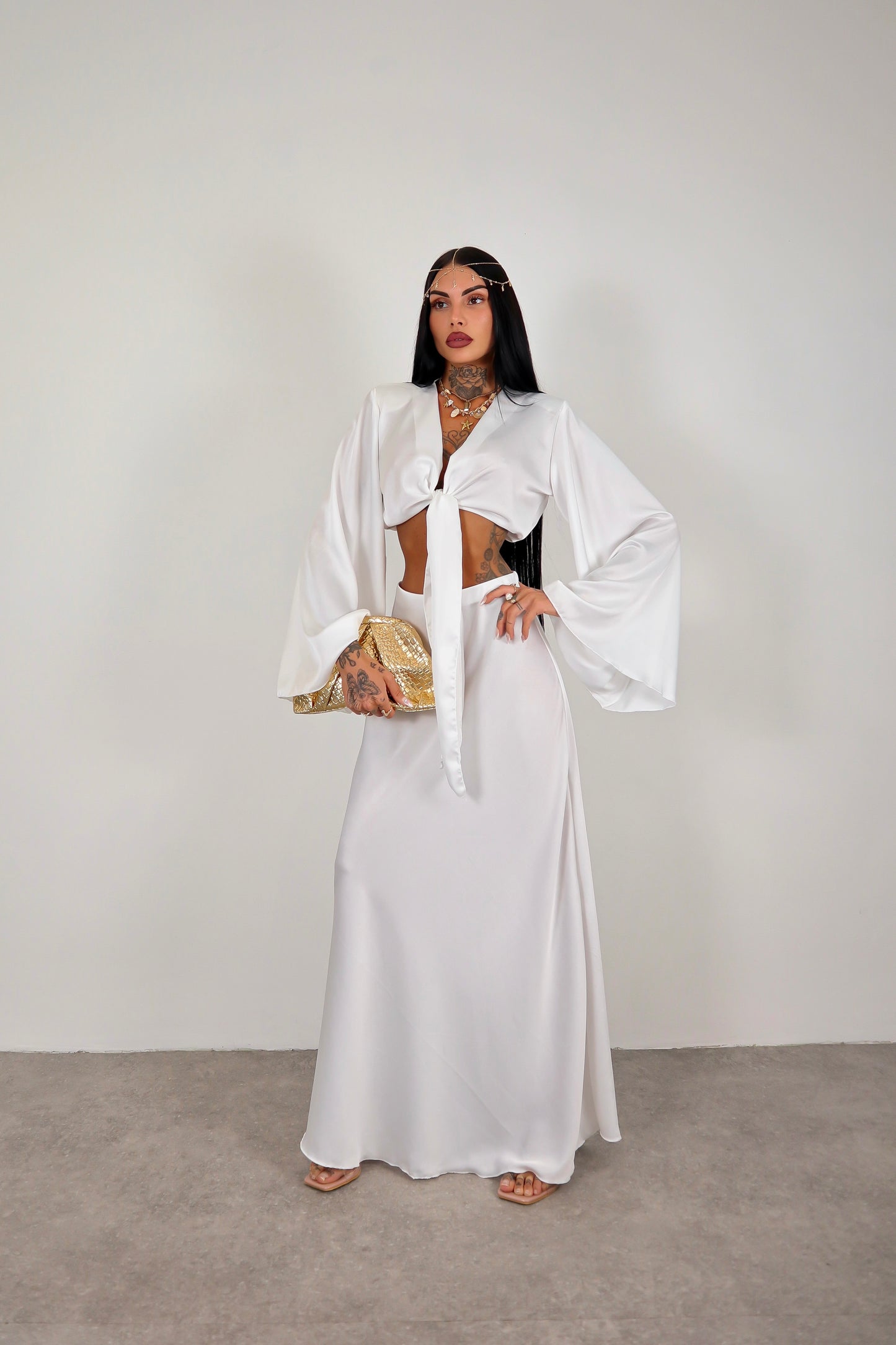 Completo Nadeen - Bianco