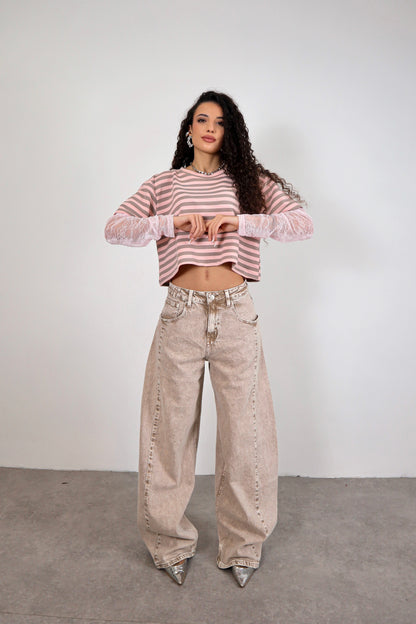 Jeans Sabbiato Ambra