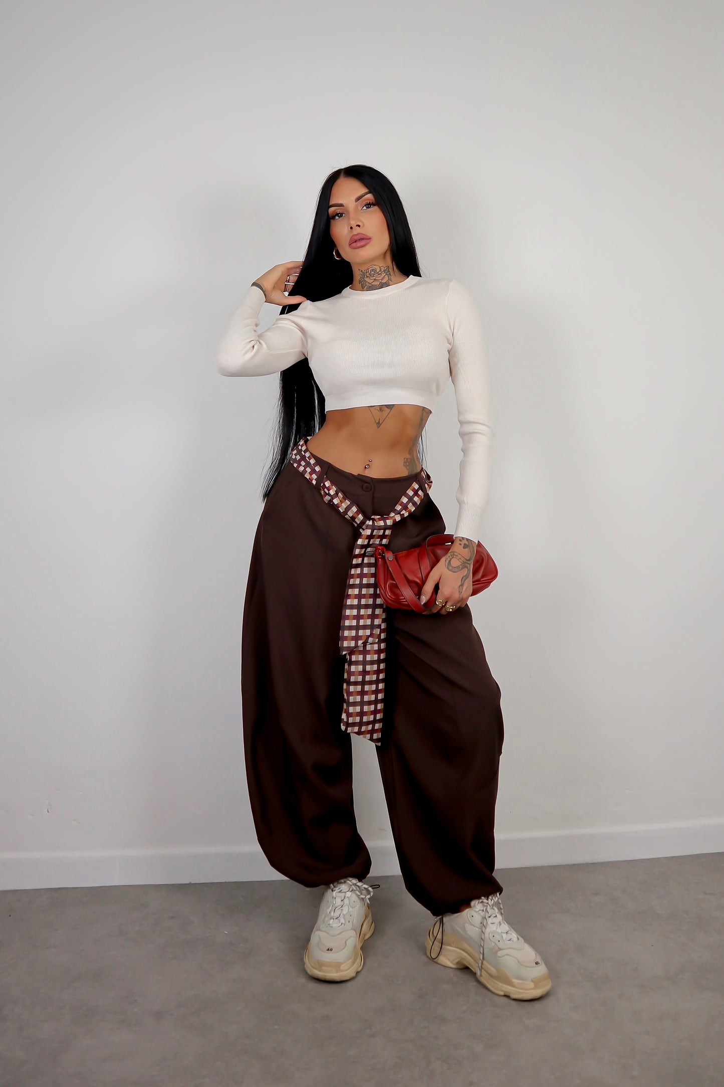 Pantalone Magghy - Marrone
