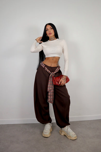 Pantalone Magghy - Marrone