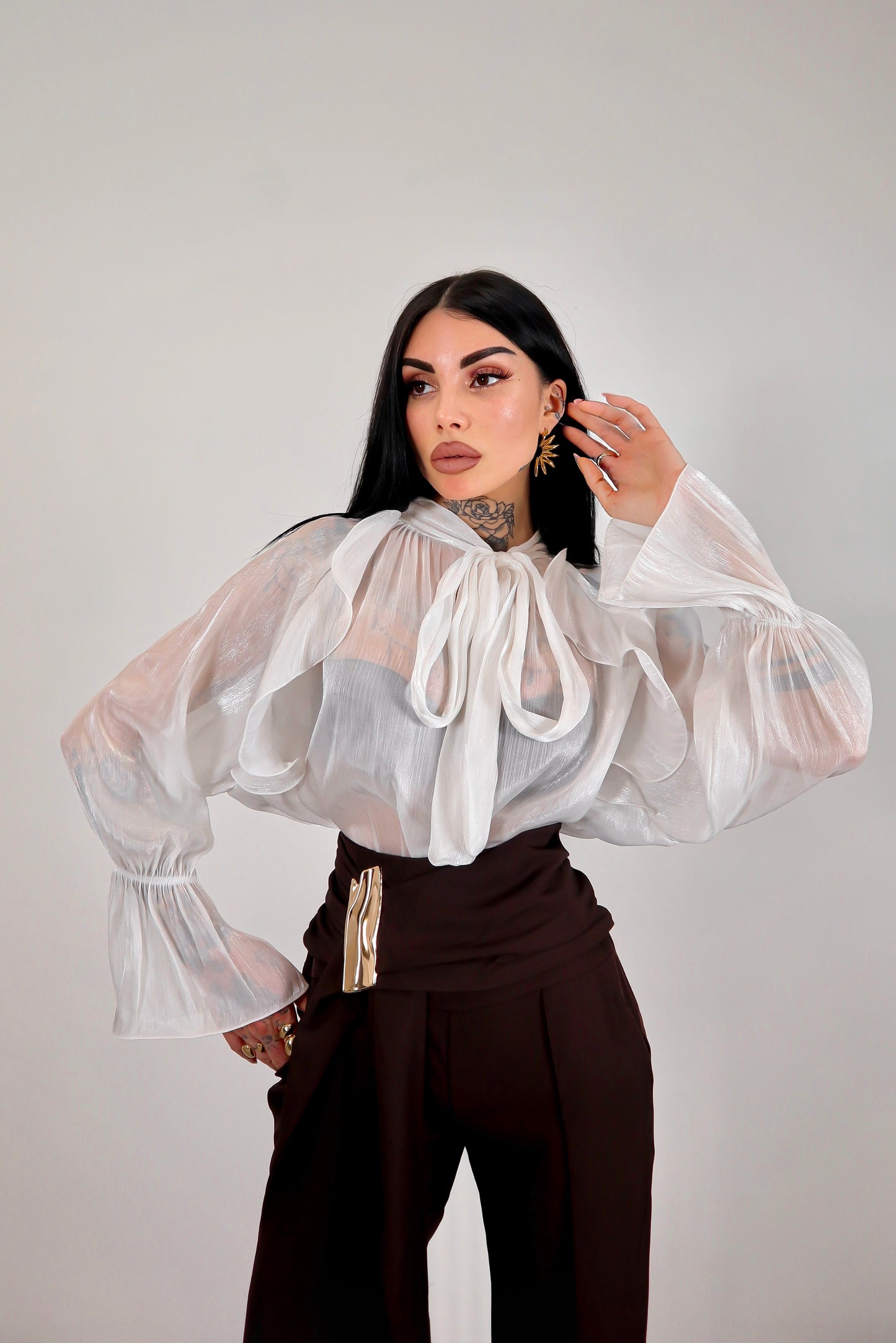 Blusa Fleur - Bianca