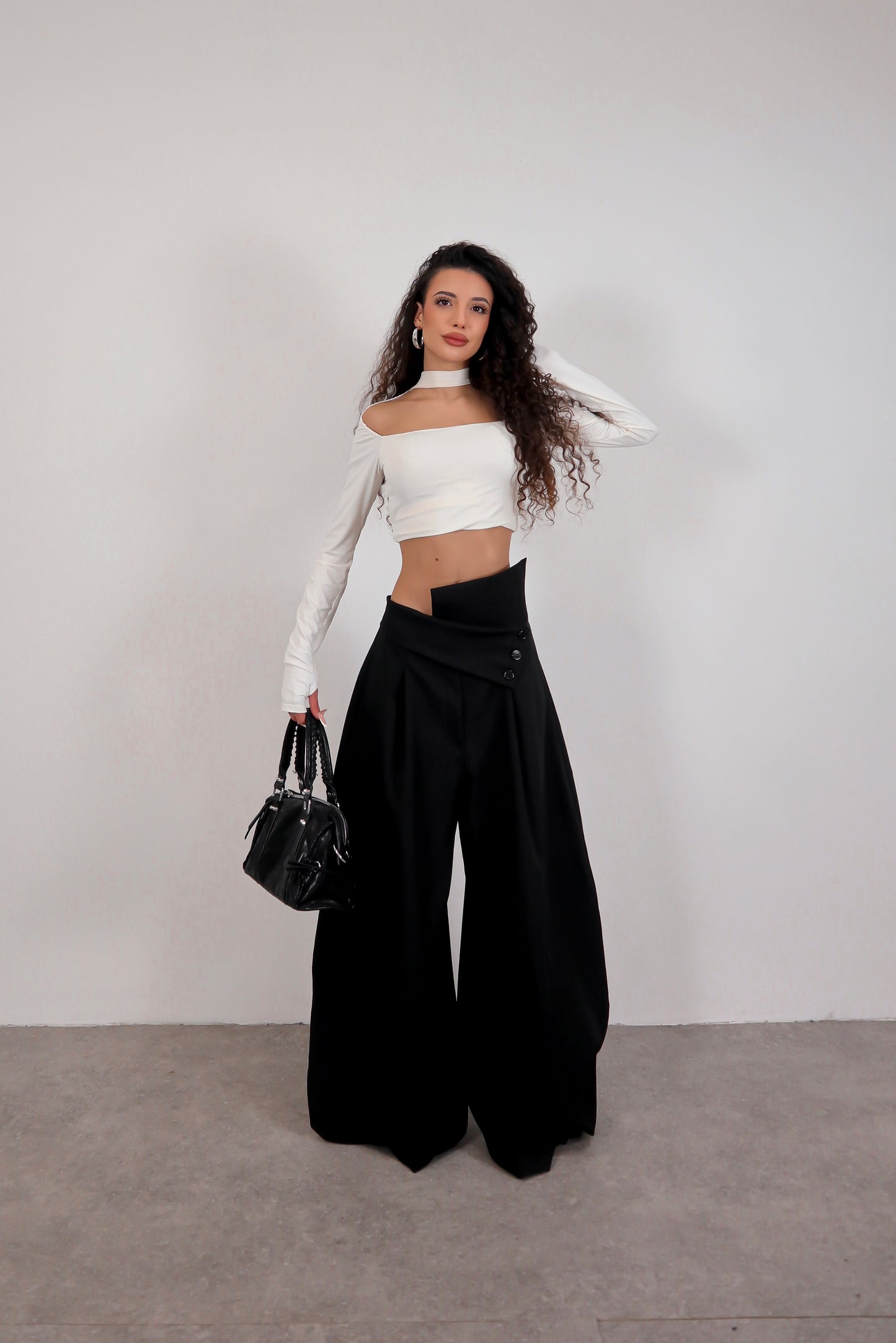 Pantalone Ermes - Nero