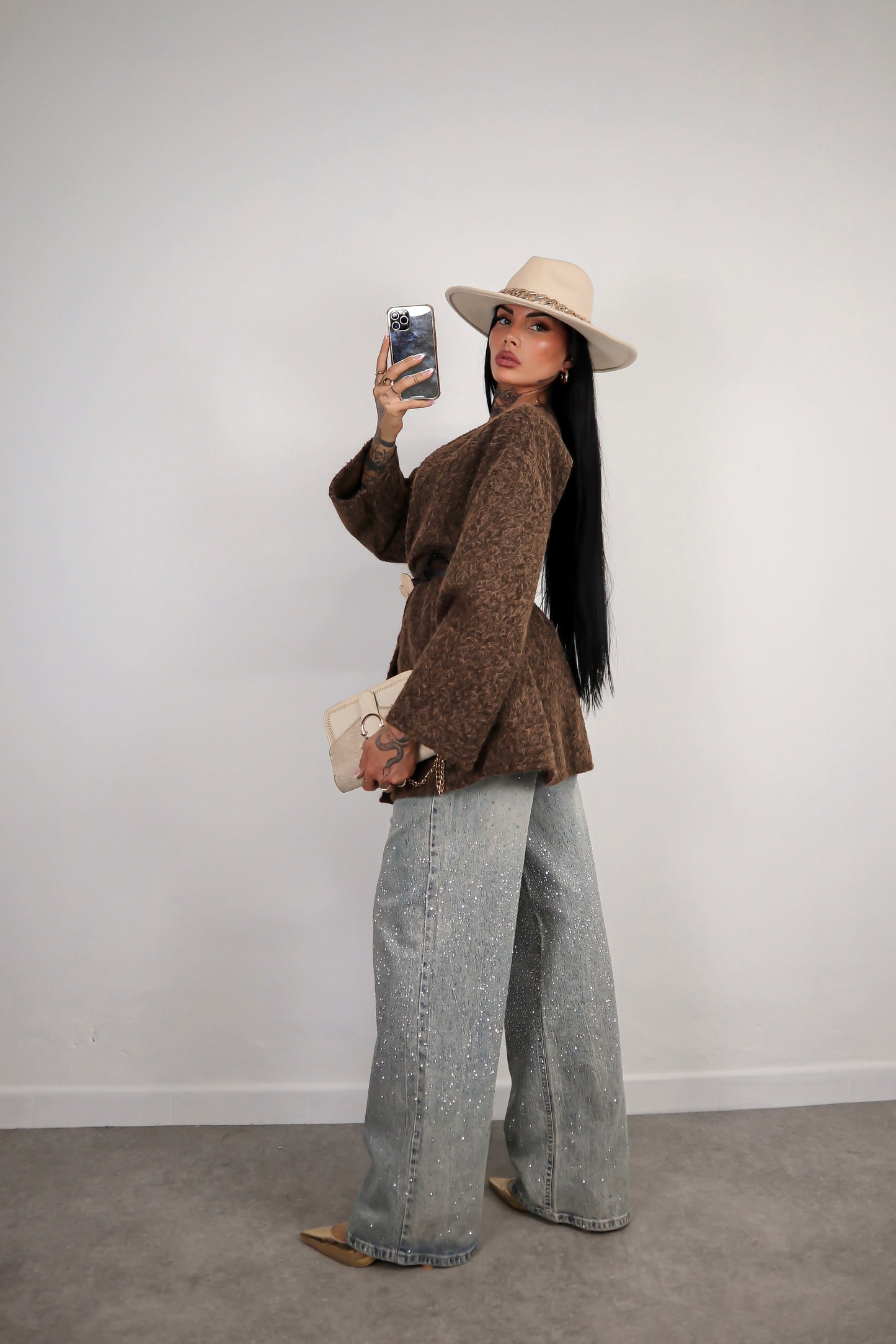 Cardigan Nala - Marrone