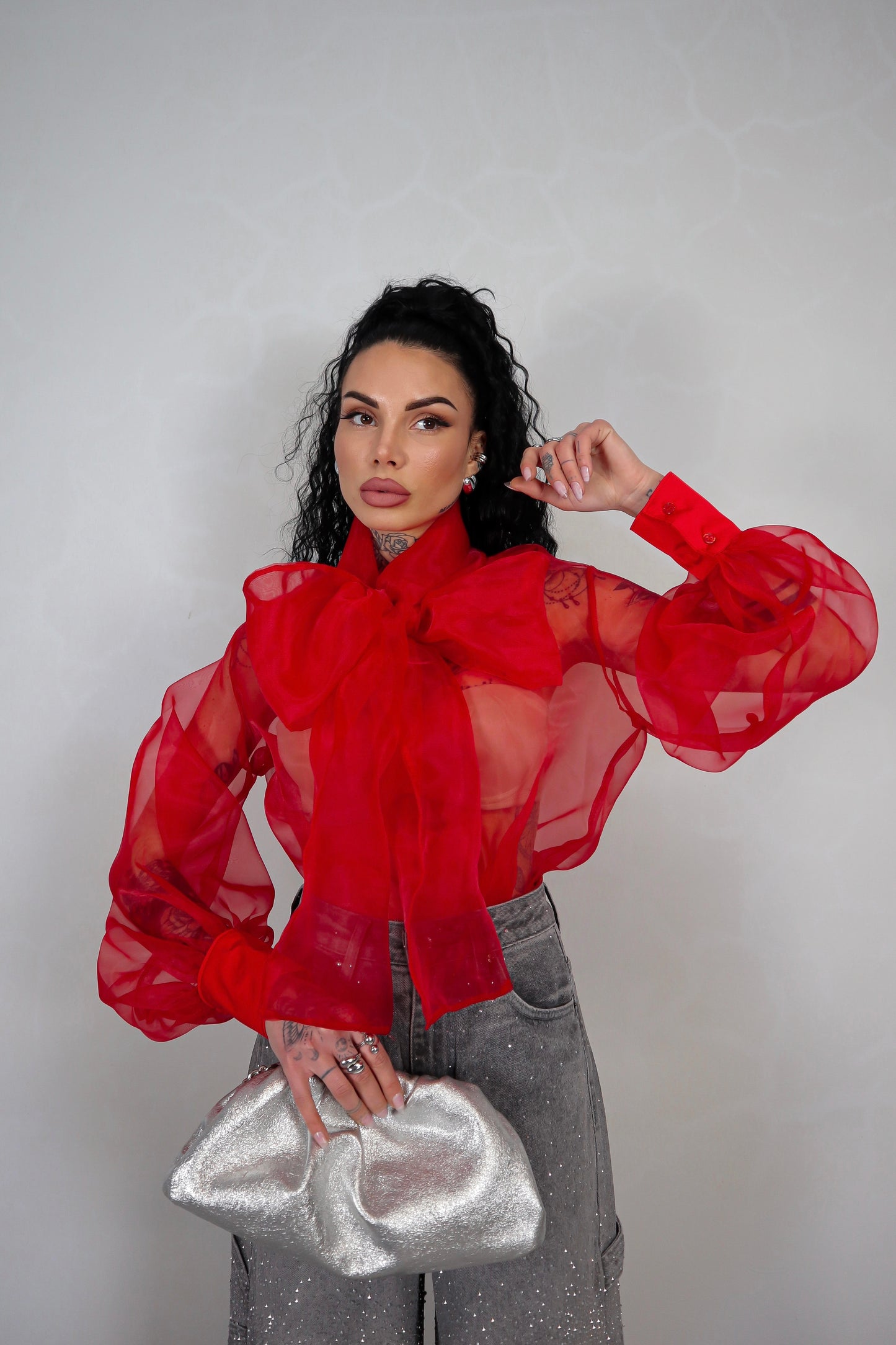 Blusa Fiocco - Rosso