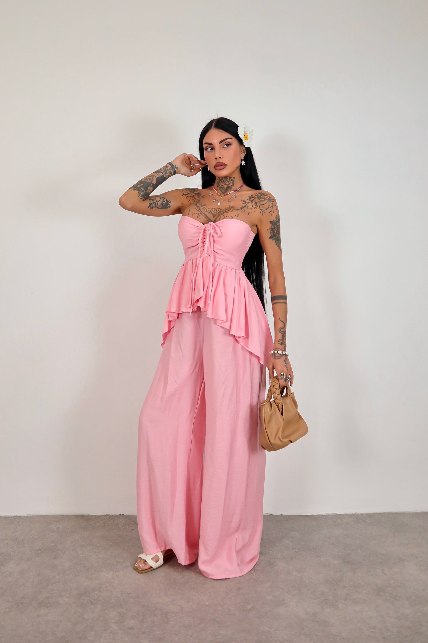 Tuta intera Noelle - Rosa