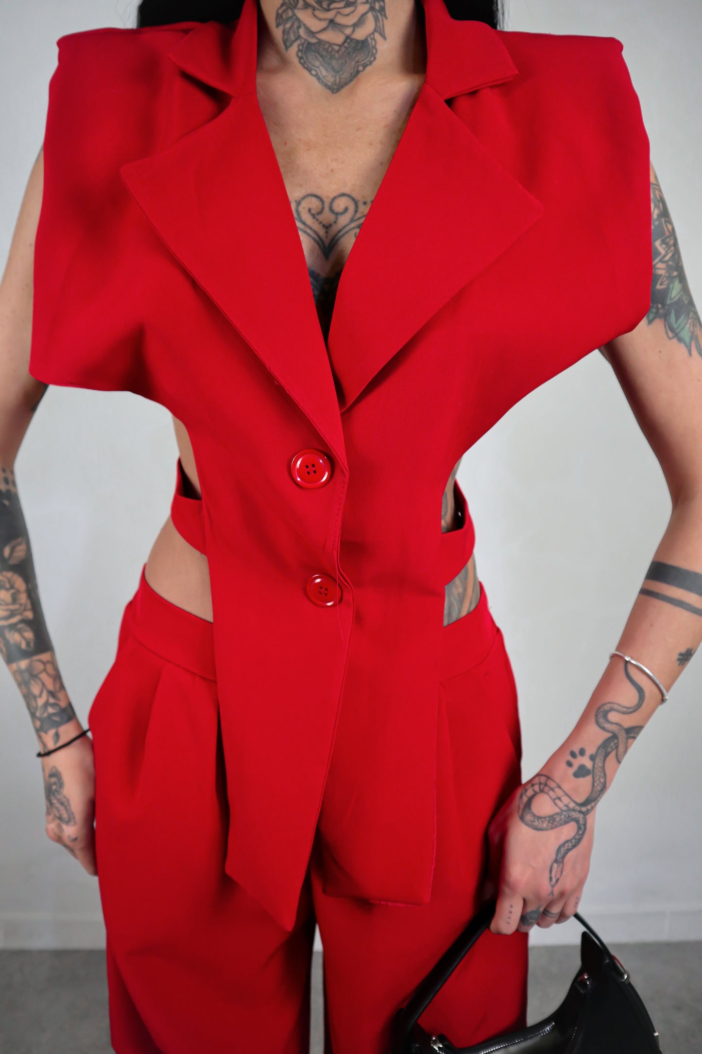 Tailleur Viper - Rosso