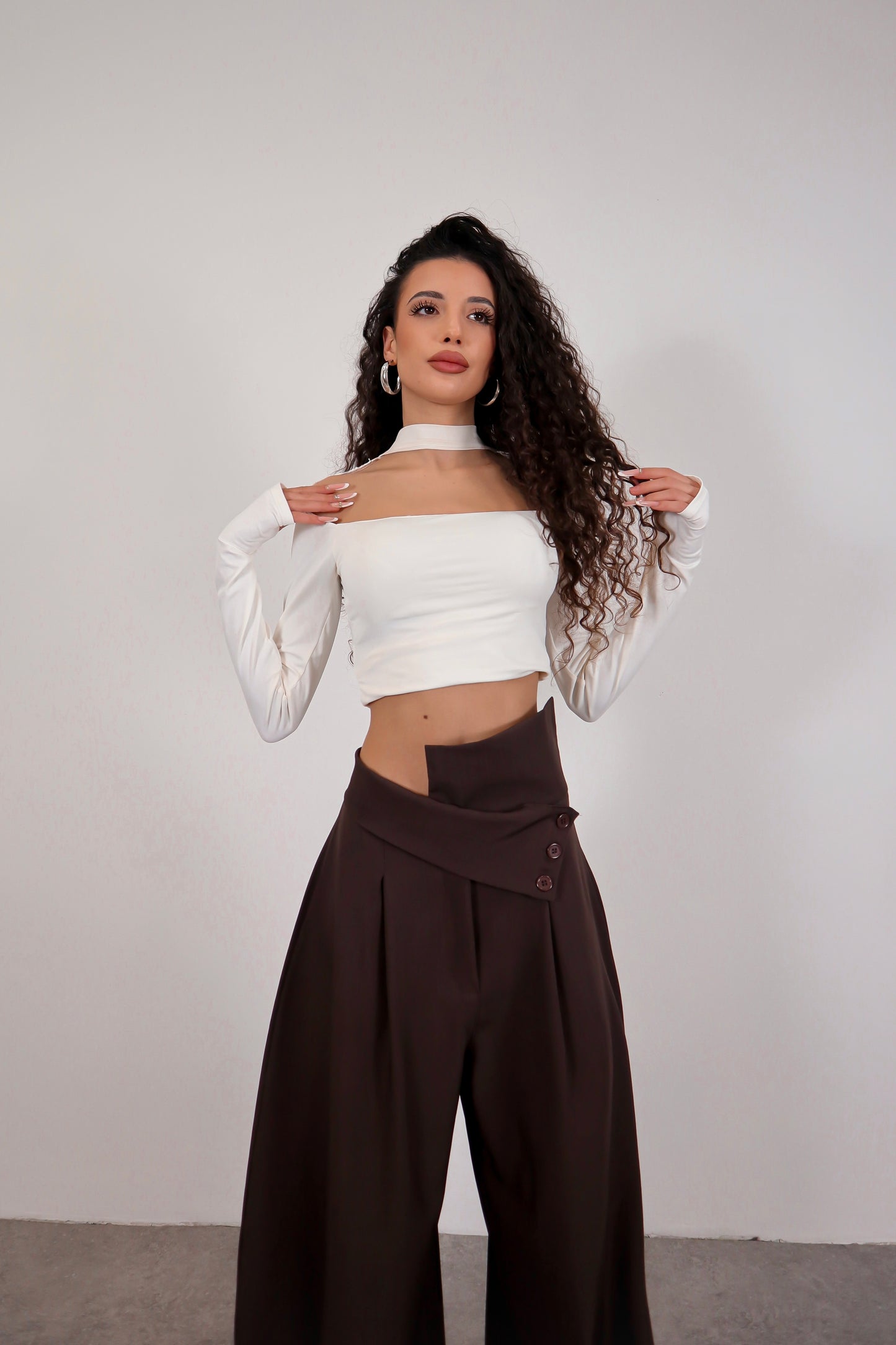 Pantalone Ermes - Marrone