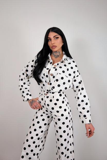Completo denim pois Alma