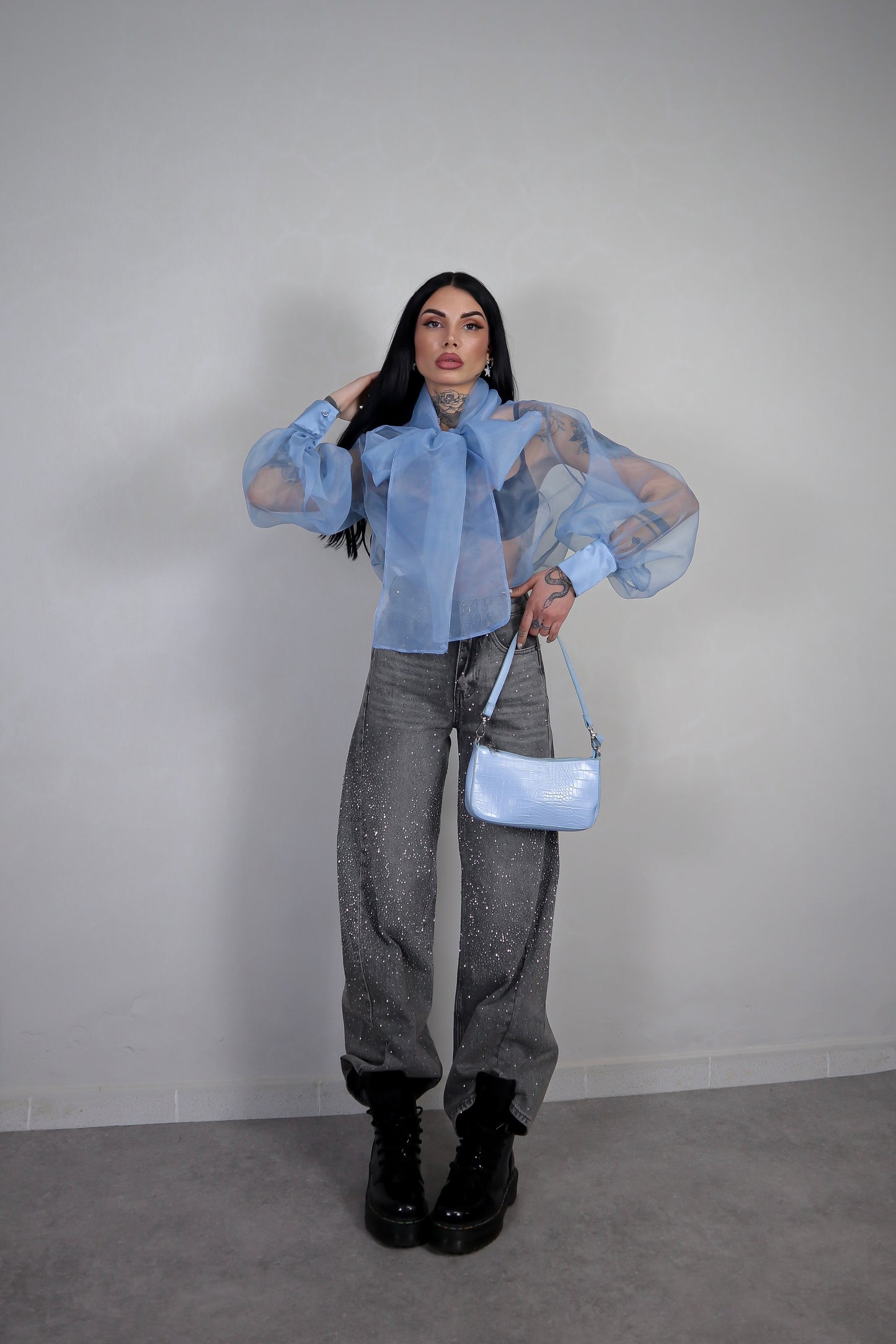 Blusa Fiocco - Celeste