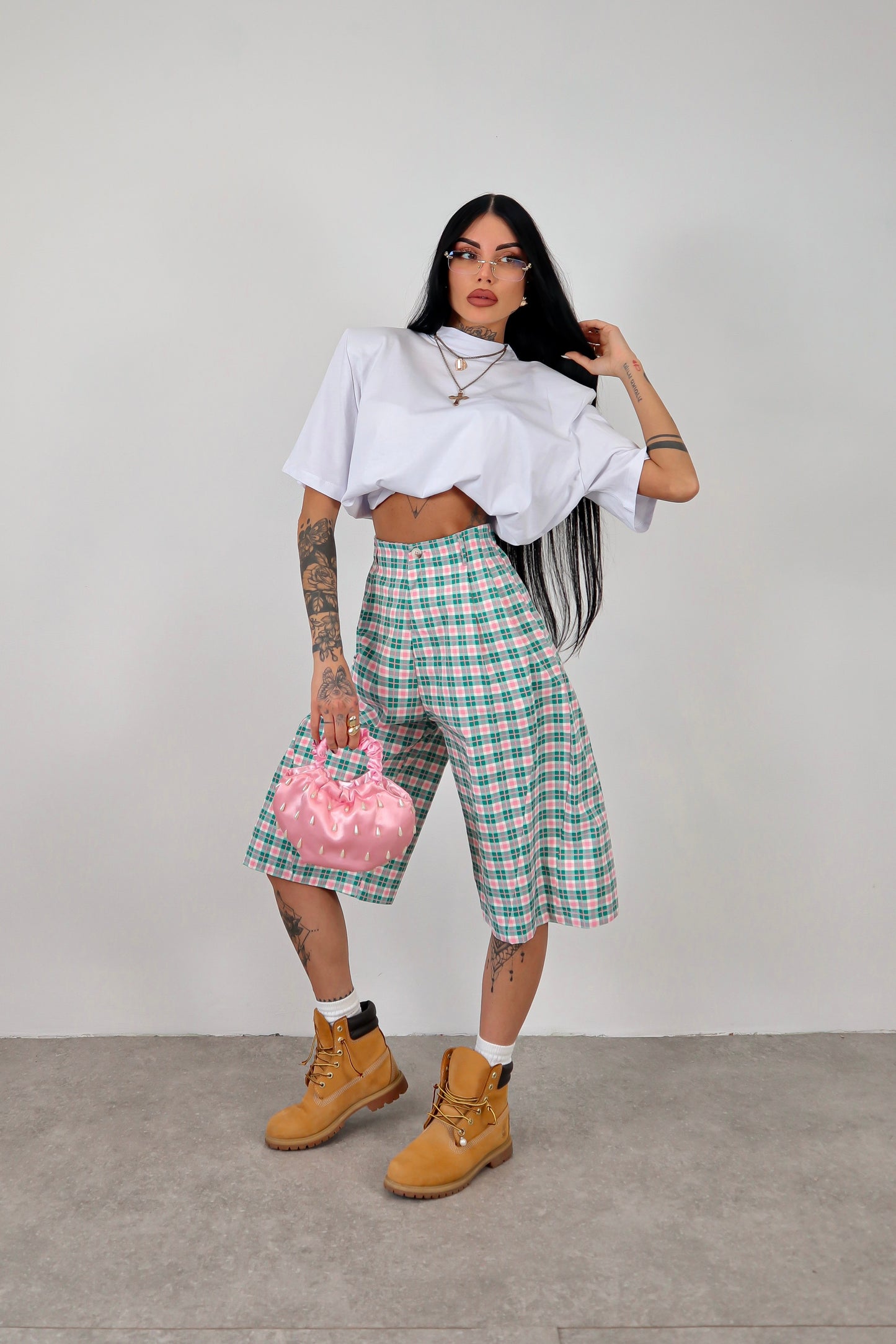 Bermuda tartan Riley - Verde