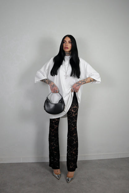 Pantalone Pizzo Zampetta - Nero