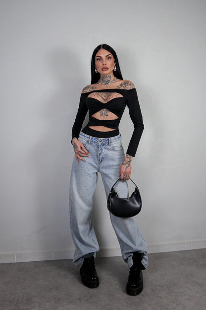Jeans Strass Pretty