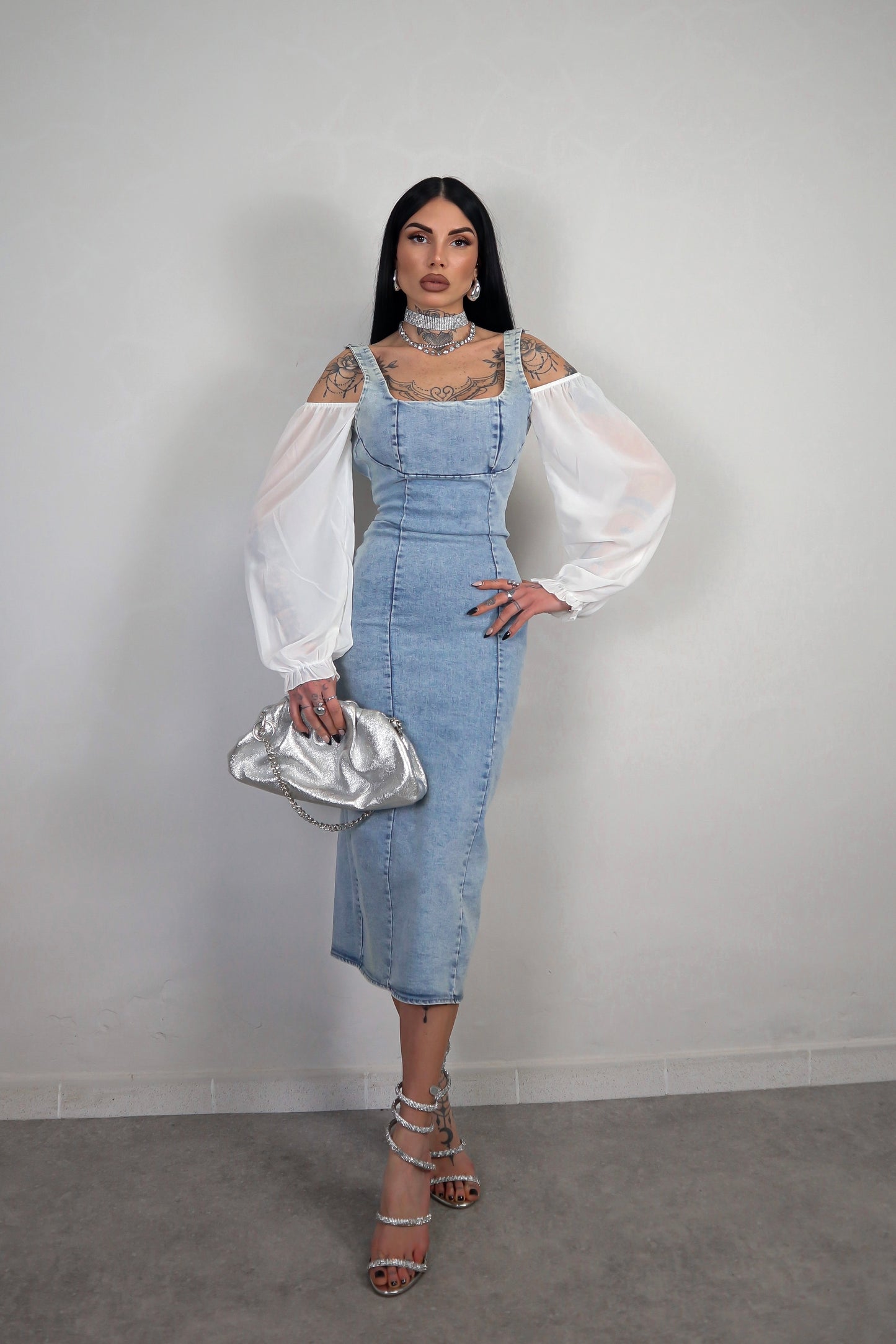 Abito denim Margaret