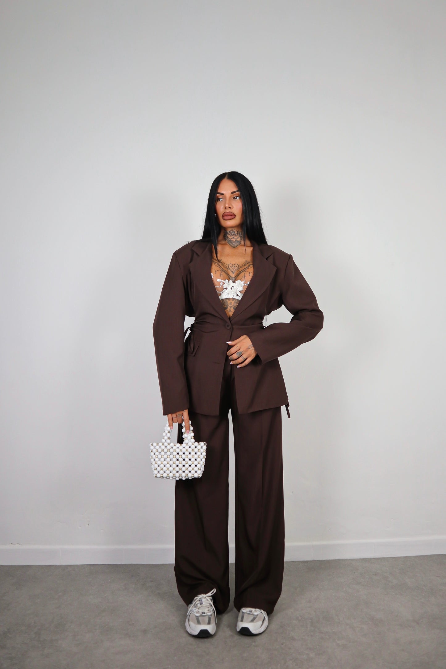 Tailleur Nadia - Marrone