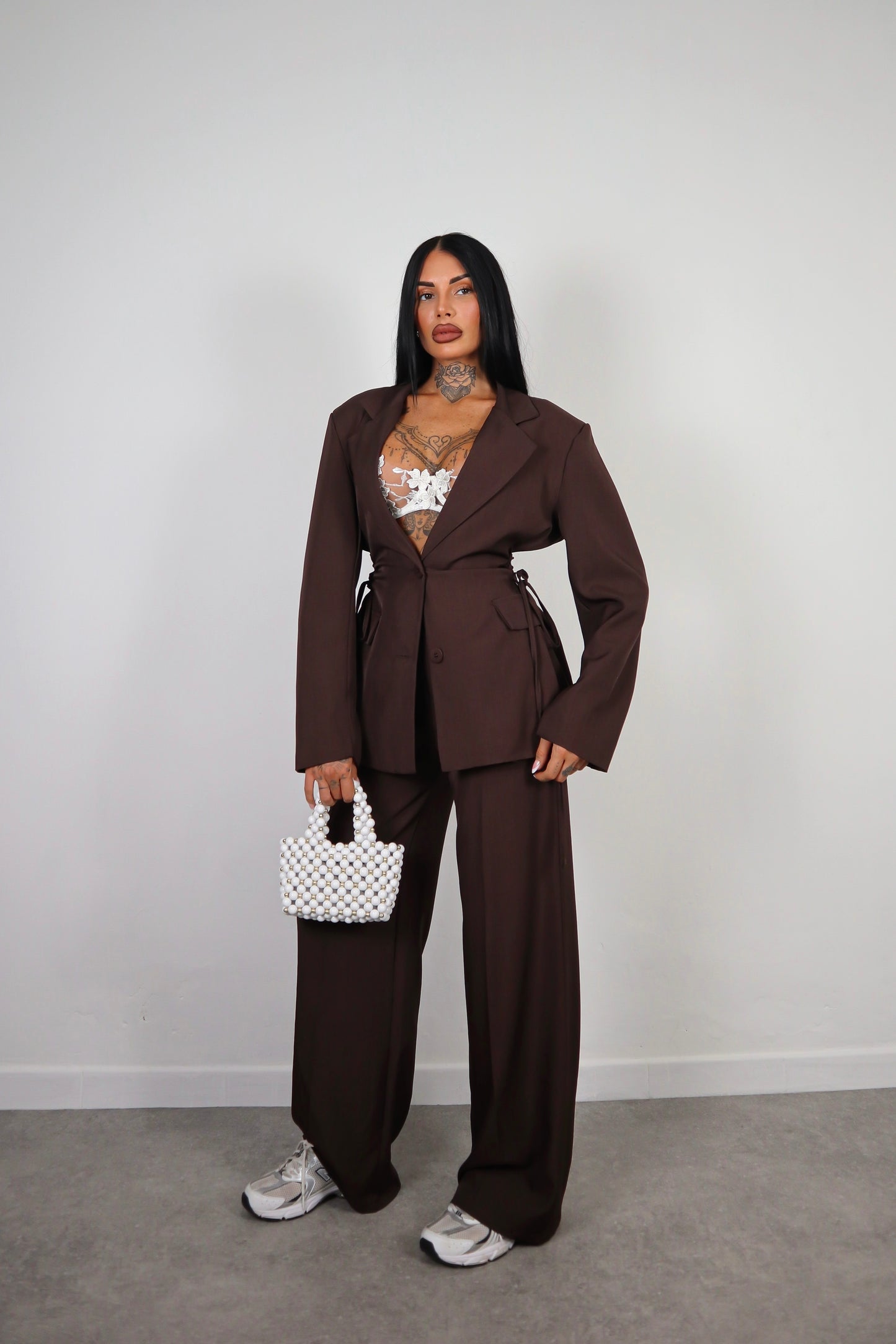 Tailleur Nadia - Marrone