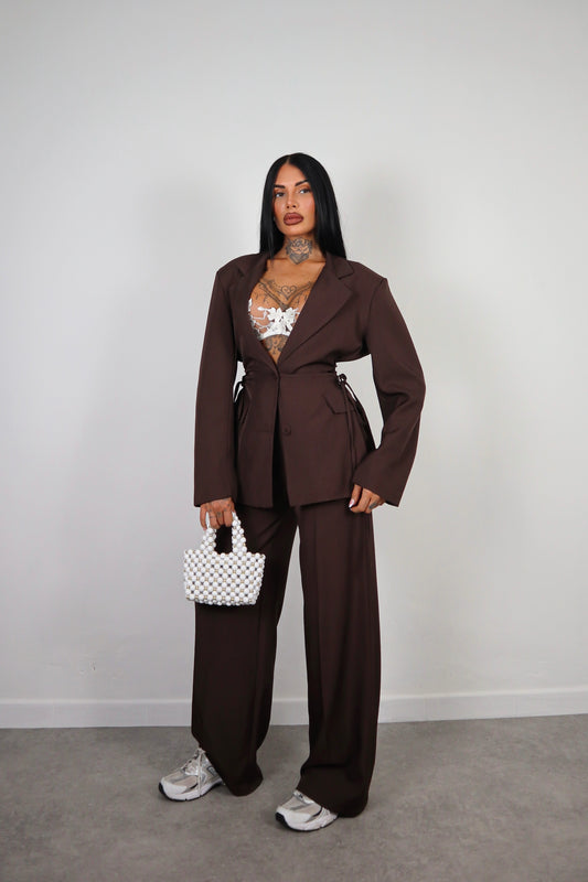 Tailleur Nadia - Marrone