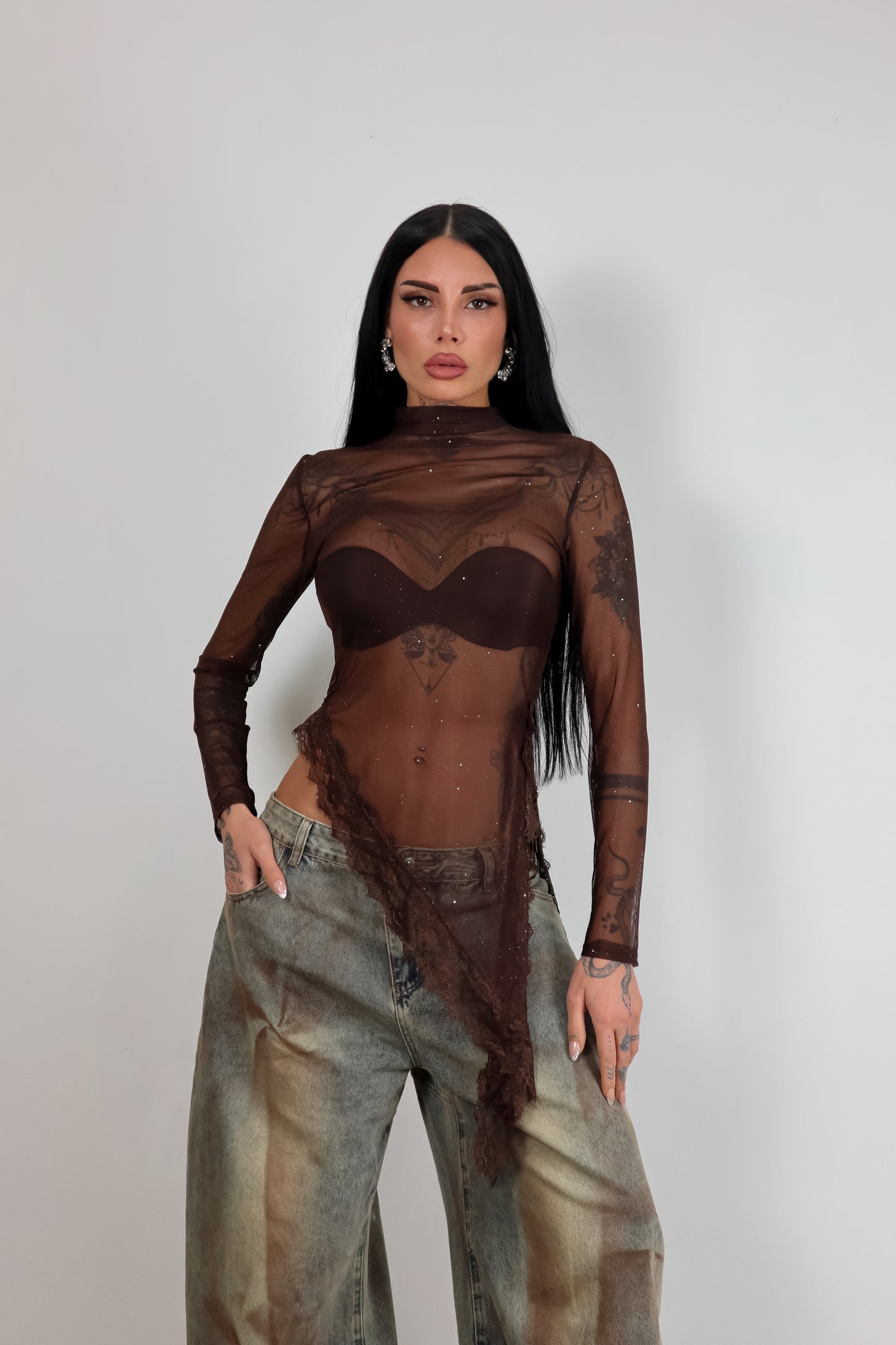 Maglia Alma - Marrone