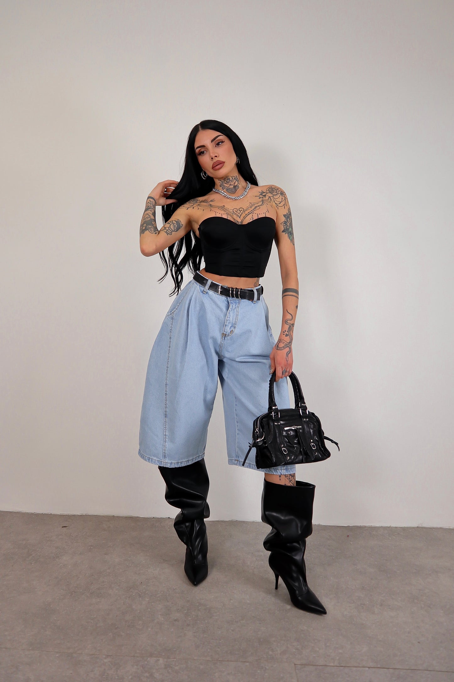 Bermuda Baggy Jeans