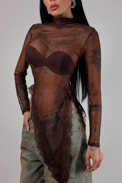 Maglia Alma - Marrone