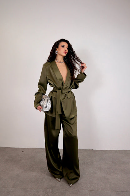 Tailleur Diva - Verde Militare