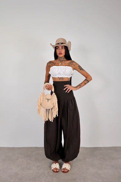 Tuta intera / pantalone Abibi - Marrone