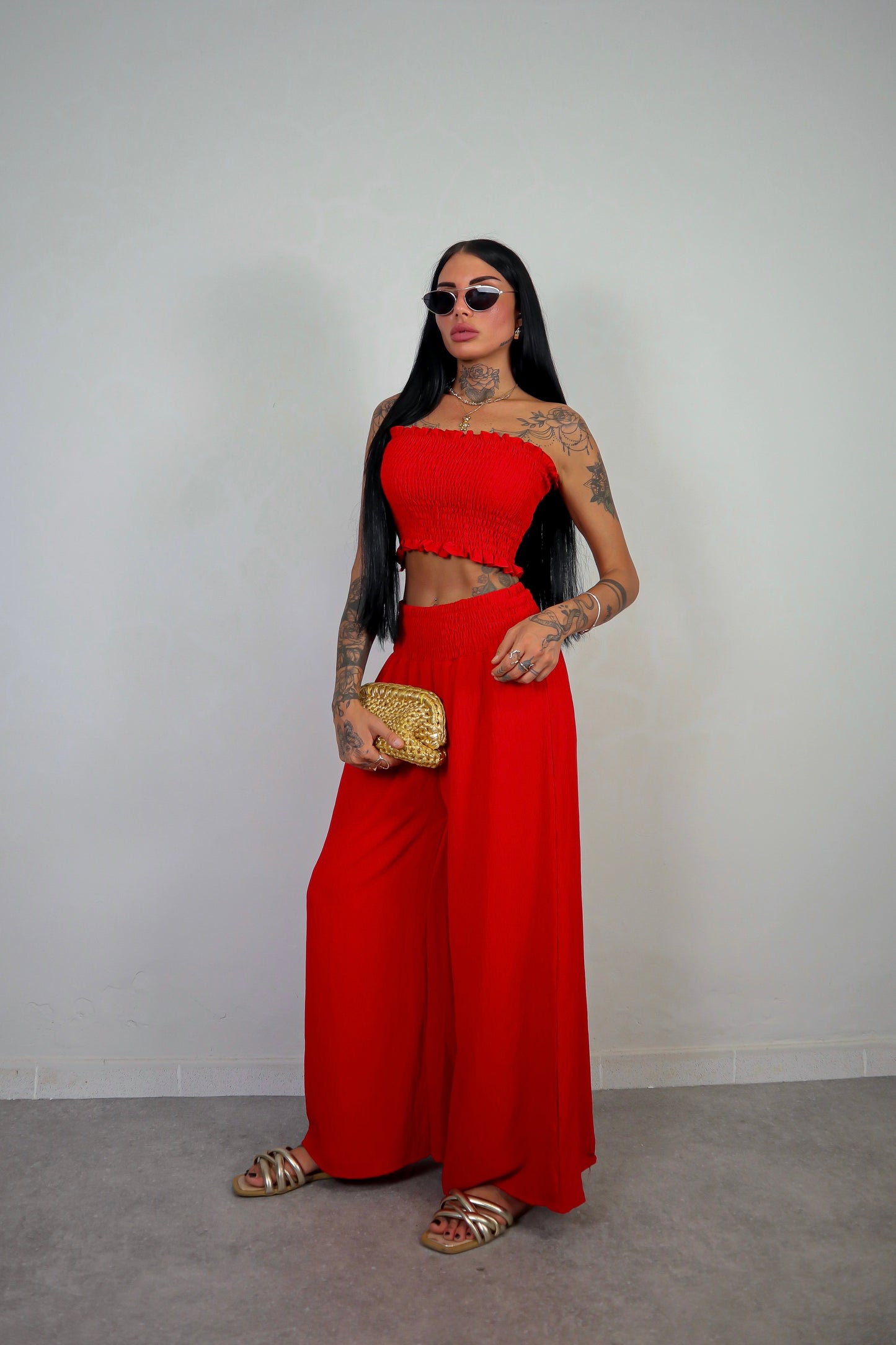 Completo Marilù - Rosso