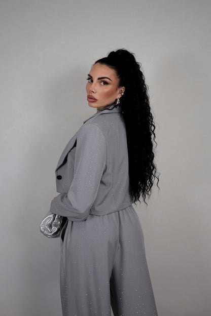 Tailleur Bling - Grigio