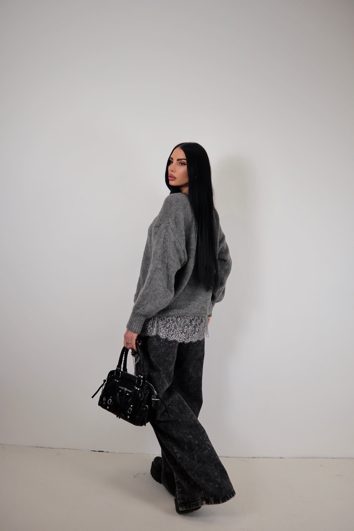 Maglione Polly - Grigio