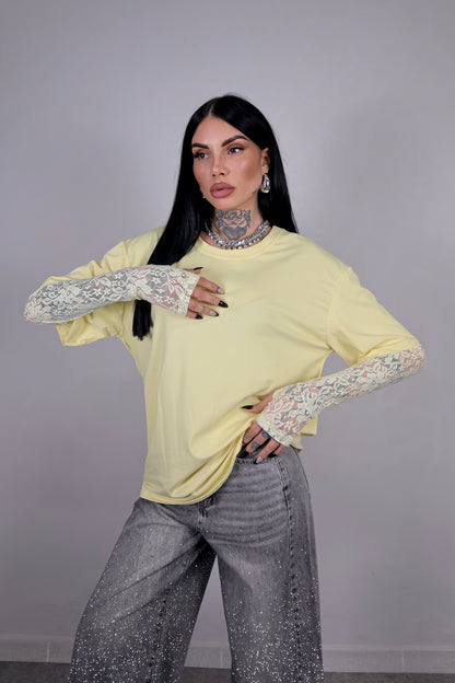 Maglia Cutie - Giallo