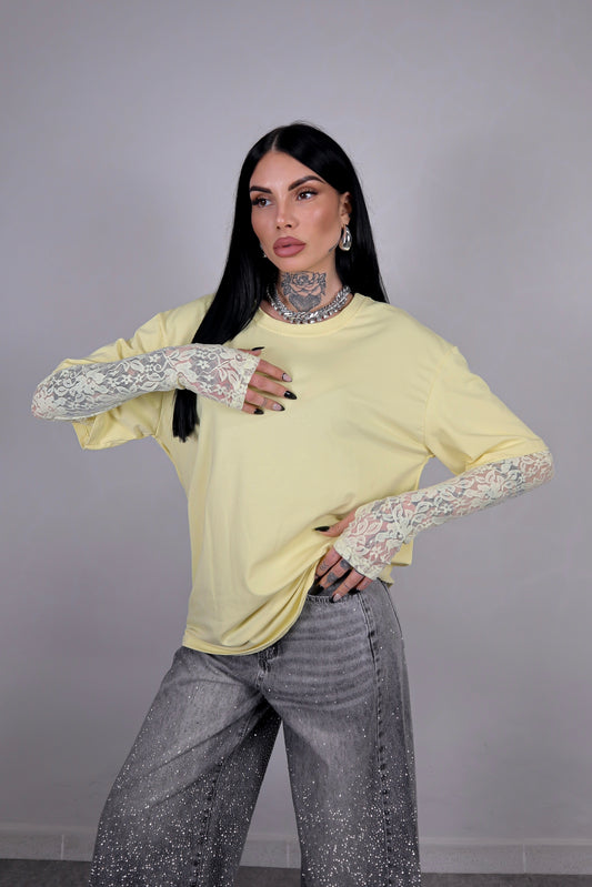 Maglia Cutie - Giallo