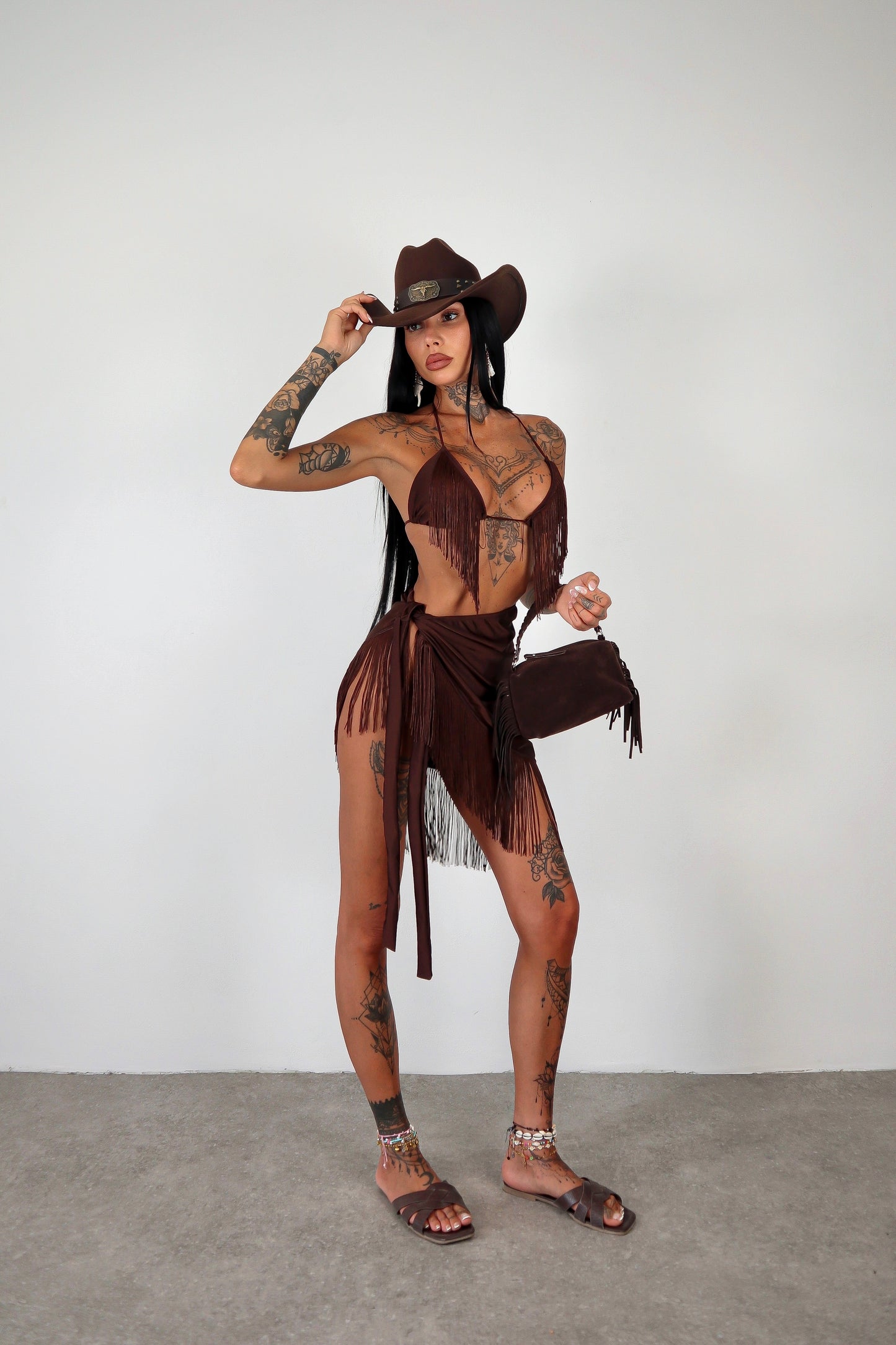 Set bikini Filipa - Marrone
