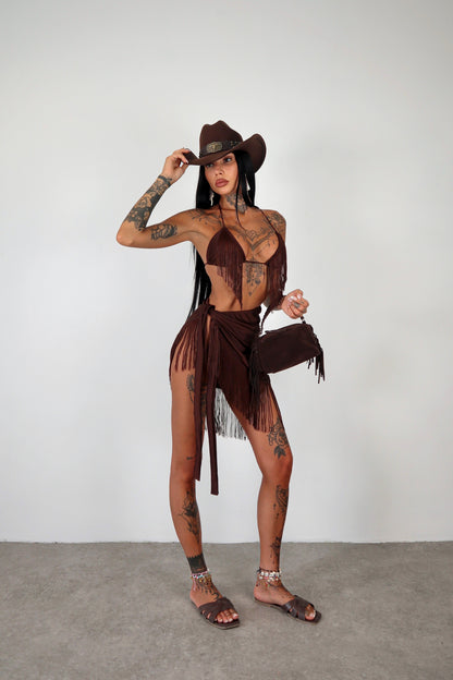 Set bikini Filipa - Marrone