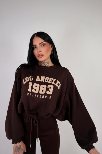 Completo Tuta Los Angeles - Marrone