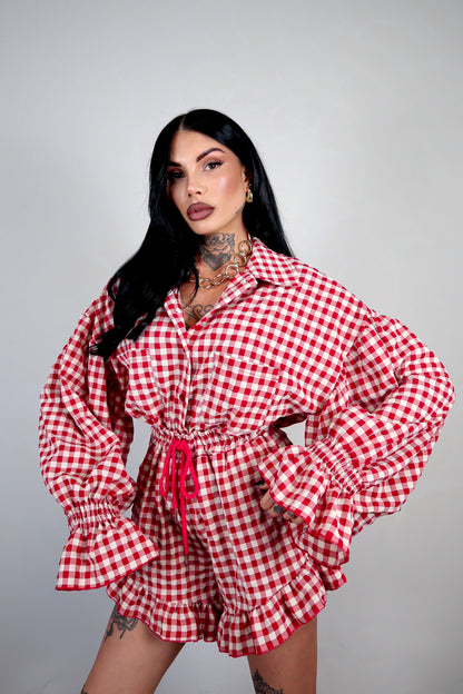 Completo Clarissa - Rosso