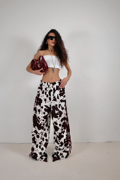 Pantalone Adi Muccato - Bordeaux