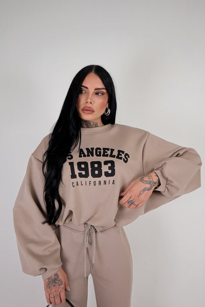Completo Tuta Los Angeles - Beige