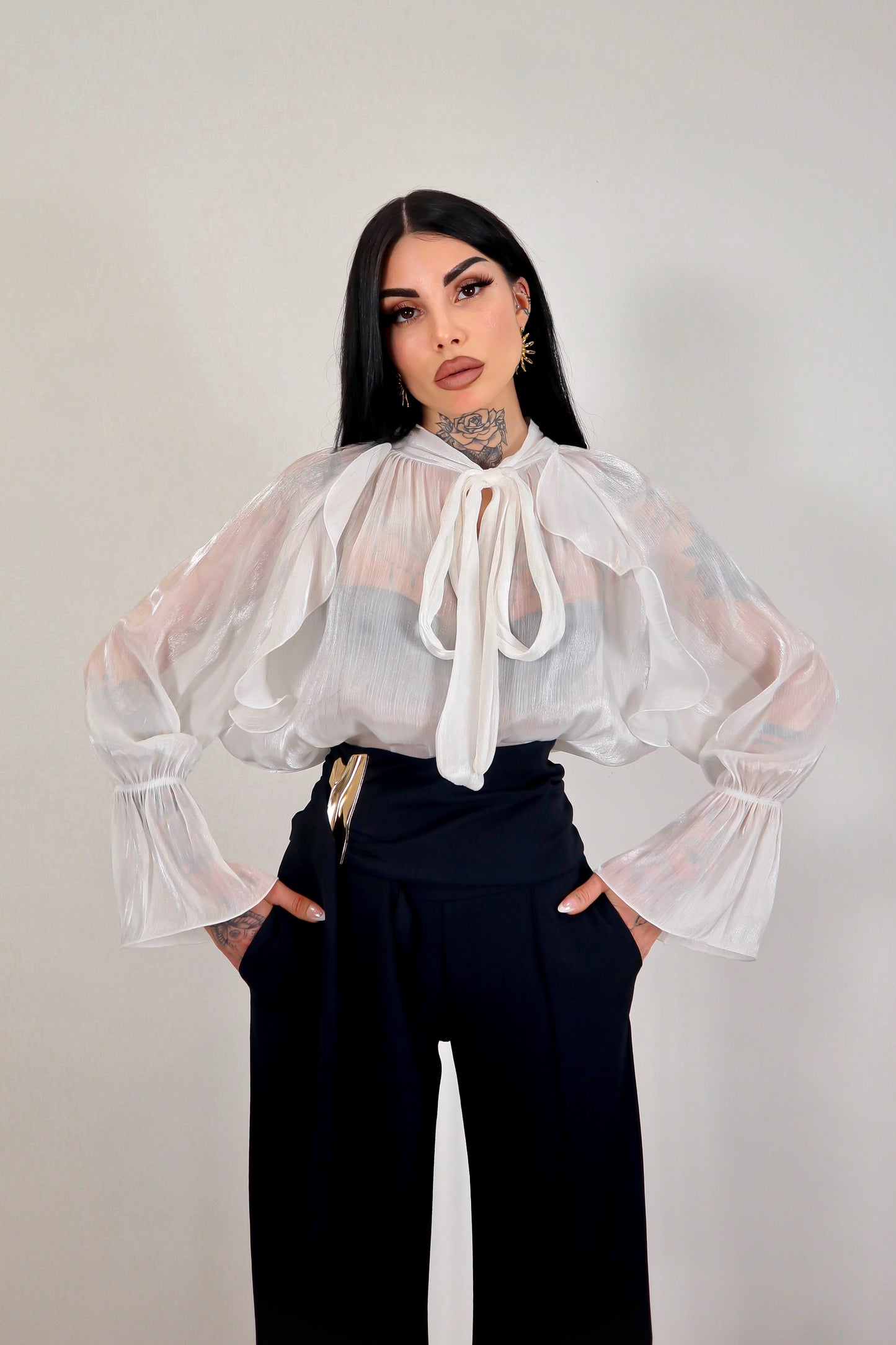 Blusa Fleur - Bianca