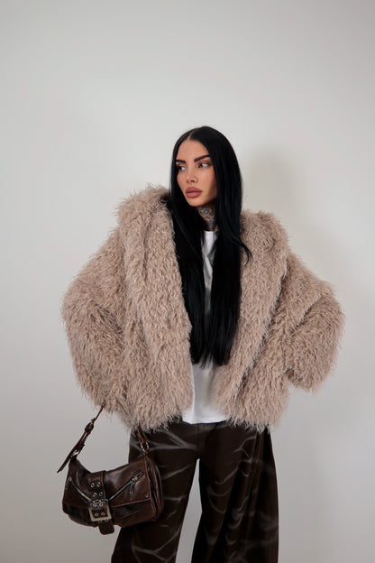 Pelliccia Mongolia - Beige
