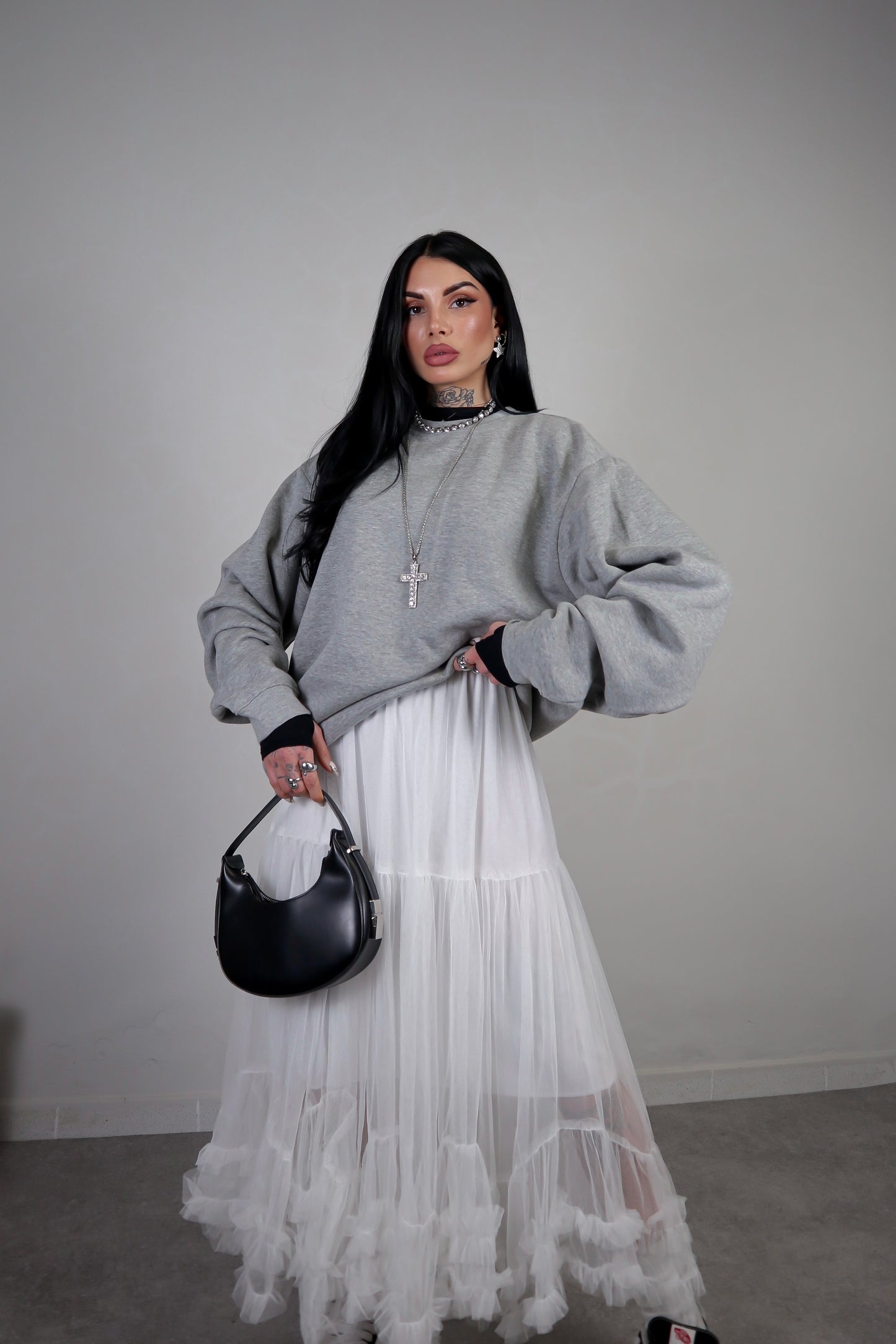 Gonna Tulle Eloise - Bianco