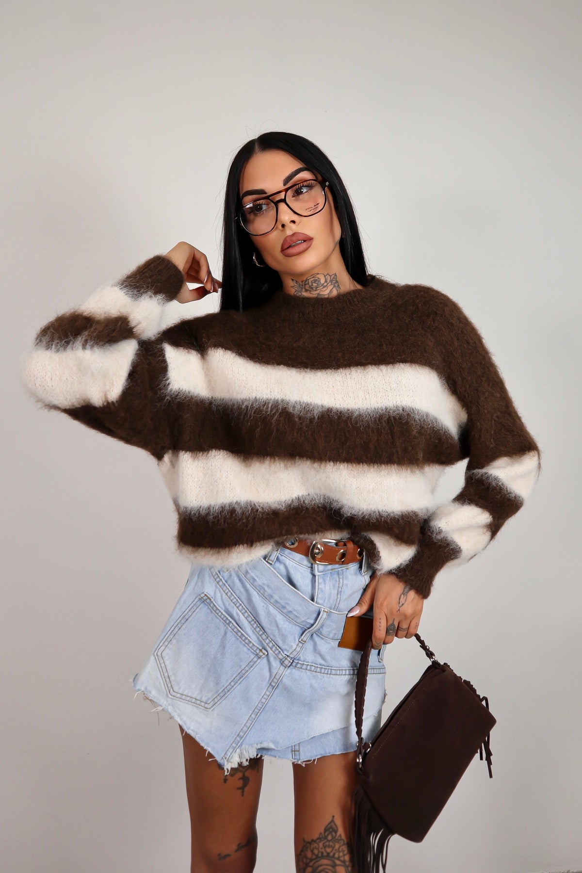 Maglione Wonka - Marrone