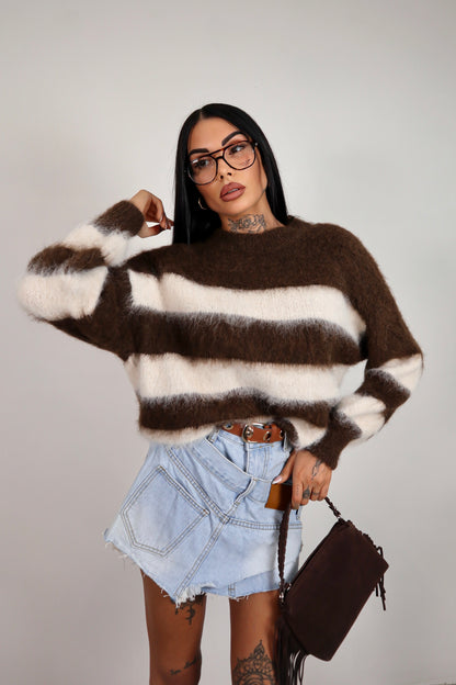 Maglione Wonka - Marrone