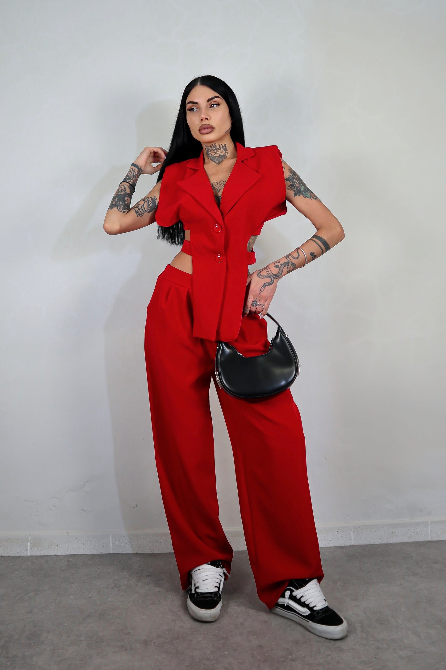 Tailleur Viper - Rosso