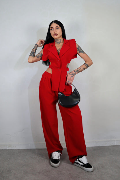 Tailleur Viper - Rosso