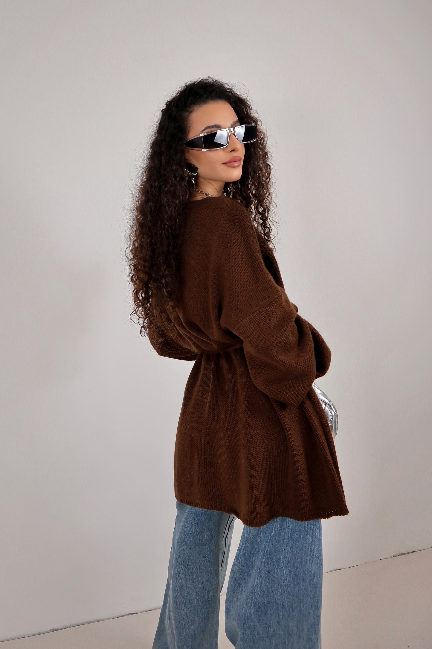 Cardigan Alice - Marrone