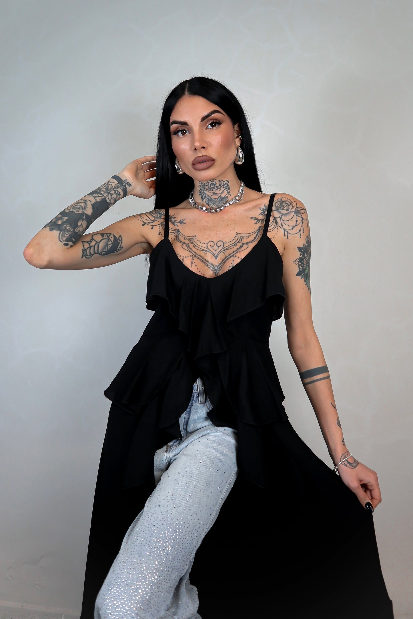 Top Amelia - Nero