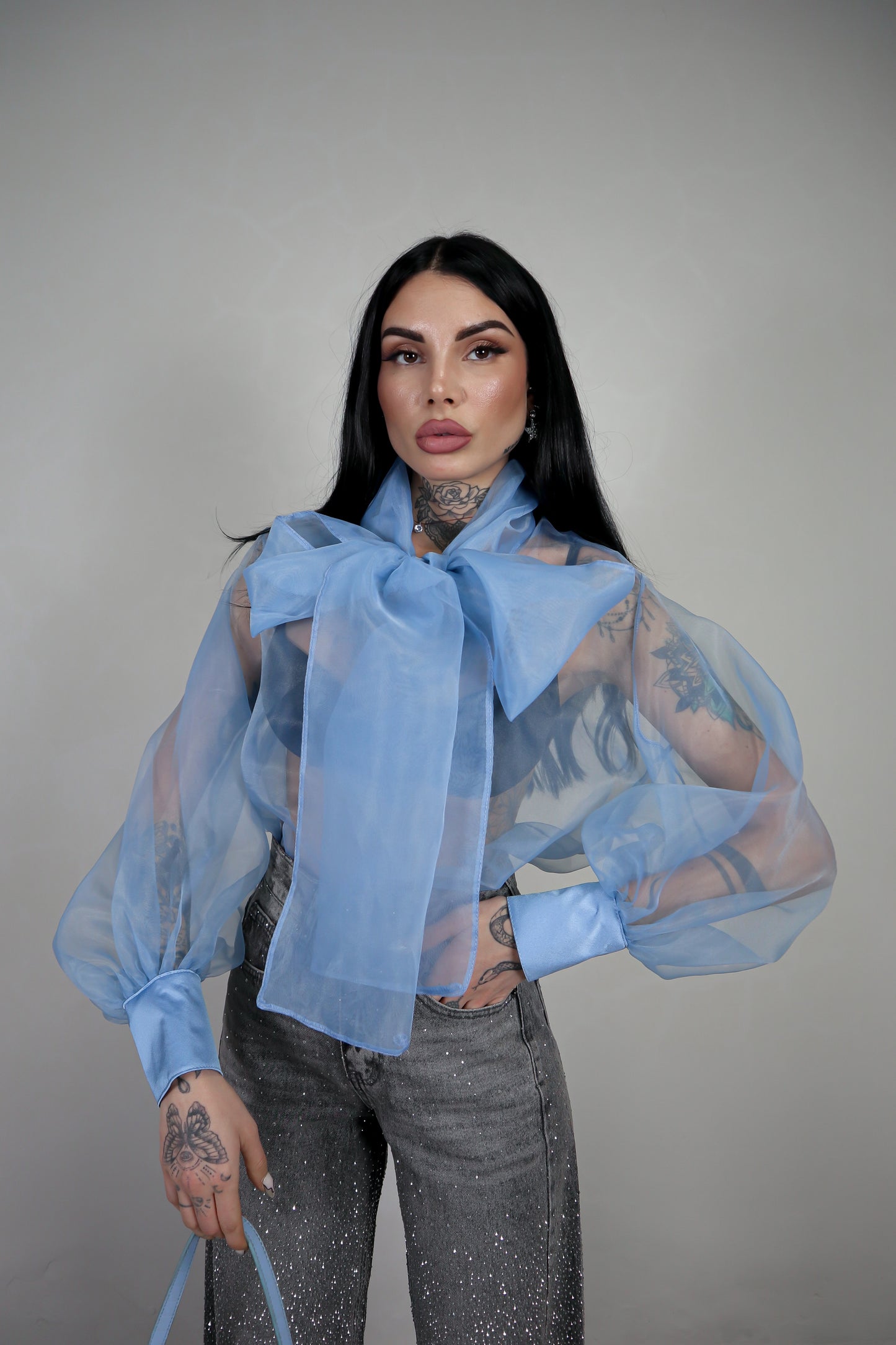 Blusa Fiocco - Celeste