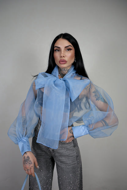 Blusa Fiocco - Celeste