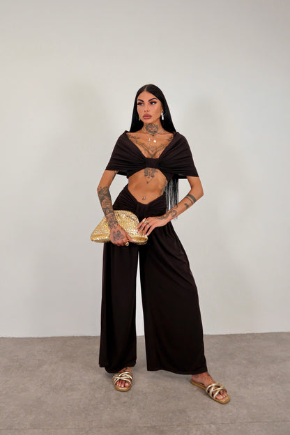 Completo Razan - Marrone