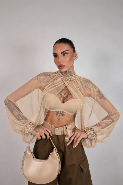 Coprispalle Anita - Beige